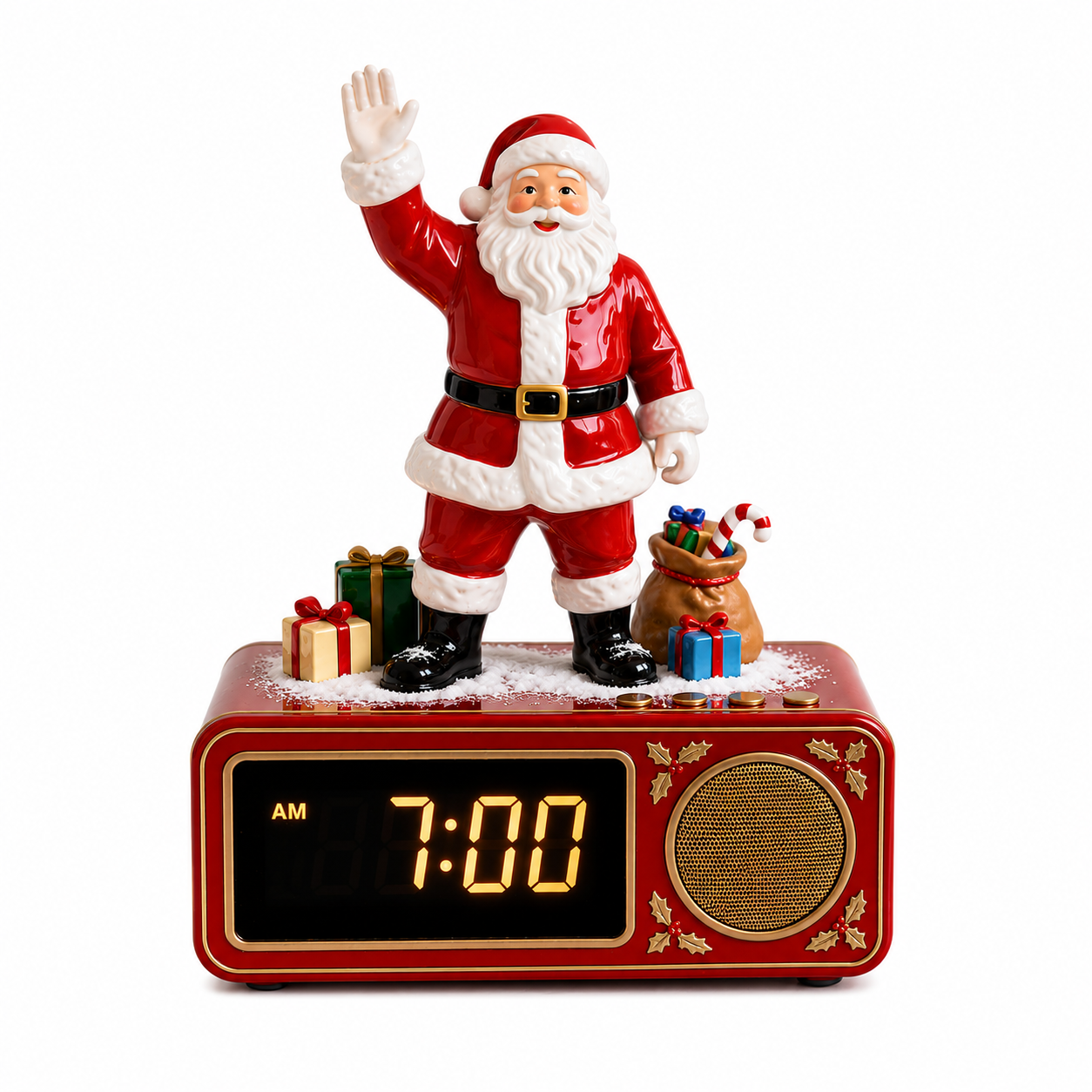 Santa Snooze Alarm Clock